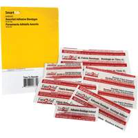 SmartCompliance&reg; Refill Adhesive Bandages, Assorted, Fabric/Plastic, Non-Sterile MAS Chibougamau