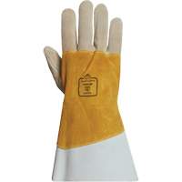 Endura&reg; TIG Welding Gloves, Grain Cowhide, Size Small/7 MAS Chibougamau