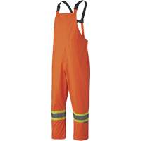 5608 210D Waterproof Rain Suit, Polyester/PVC, Small, High Visibility Orange MAS Chibougamau