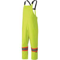 5609 210D Waterproof Rain Suit, Polyester/PVC, X-Small, High Visibility Lime-Yellow MAS Chibougamau