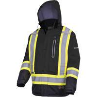 5409 Veste imperm&eacute;able &agrave; isolation thermique, Hommes, Petit, Noir MAS Chibougamau