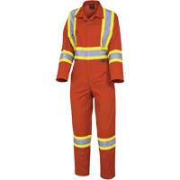 5514W Women's Safety Coveralls, X-Small, High Visibility Orange MAS Chibougamau