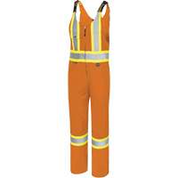 6617T Overalls, Polyester, 40, High Visibility Orange MAS Chibougamau