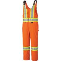 6617Z Safety Overalls with Leg Zippers, Poly-Cotton, 36, High Visibility Orange MAS Chibougamau