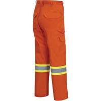 4462 Bright Safety Cargo Pants with Startech&reg; Tape, Cotton, 32, High Visibility Orange MAS Chibougamau