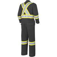 7702BKT Combinaison FR-Tech contre les arcs, Taille 40 (grand taille), Noir, 10 cal/cm² MAS Chibougamau