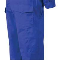 7706T Combinaison ignifuge FR-Tech avec fermetures &agrave; glissi&egrave;re aux jambes, Taille 40 (grand taille), Bleu royal, 9,7 cal/cm² MAS Chibougamau