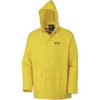 577J Rain Jacket, Polyester/PVC, Small, Yellow MAS Chibougamau
