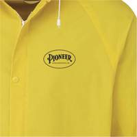577J Rain Jacket, Polyester/PVC, Small, Yellow MAS Chibougamau