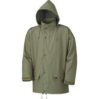 D7000 Stretch Rain Jacket, Polyurethane, X-Small, Green MAS Chibougamau