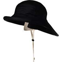 D5050 Black Dry King&reg; Offshore Traditional Sou'wester Hat, Small, Black, Rubber MAS Chibougamau