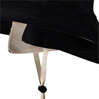 D5050 Black Dry King&reg; Offshore Traditional Sou'wester Hat, Small, Black, Rubber MAS Chibougamau