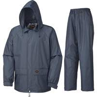 883 Rain Suit, Polyester/PVC, Small, Navy Blue MAS Chibougamau