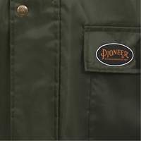 D8120J Nailhead Ripstop Tree Planter Hooded Jacket, Polyester/PVC, X-Small, Green MAS Chibougamau