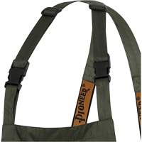 D8120P Nailhead Ripstop Tree Planter Bib Pants, X-Small, Polyester/PVC, Green MAS Chibougamau