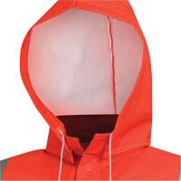 576J Veste de pluie ignifuge haute visibilit&eacute;, Petit, Orange haute visibilit&eacute; MAS Chibougamau