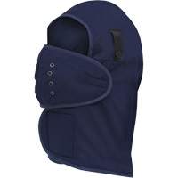 565N Long-Necked Hardhat Liner, Fleece Lining, One Size, Navy Blue MAS Chibougamau