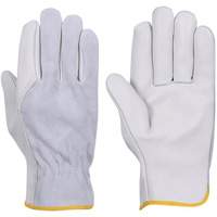535G Beige Driver's Gloves, Small, Grain Cowhide Palm MAS Chibougamau