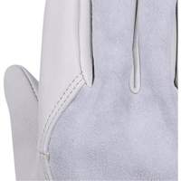 535G Beige Driver's Gloves, Small, Grain Cowhide Palm MAS Chibougamau