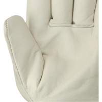 537FLRF Insulated Fitter's Gloves, One Size, Grain Cowhide Palm, Boa Inner Lining MAS Chibougamau