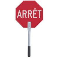 Traffic Stop/Slow Paddle - French MAS Chibougamau