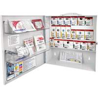 Armoire pour premiers soins SmartCompliance, R&eacute;pond &agrave; la norme CSA Z1220-17 type 2 environnements &agrave; faible risque, Petit (2-25 travailleurs) MAS Chibougamau