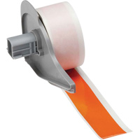 Ruban adh&eacute;sif permanent toutes saisons pour &eacute;tiquettes, Vinyle, Orange, Largeur de 1" MAS Chibougamau