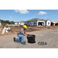Bac de r&eacute;tention rond Ultra-Drain Guard avec orifice de trop-plein, Huile & s&eacute;diments, 22" - 25" lo x 22" - 25" la MAS Chibougamau
