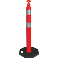 High-Visibility Delineator Post Kit, 42" H, Orange MAS Chibougamau