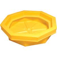 Ultra-Drum Tray&reg; without Grating, 32" L x 32" W x 8.1" H, 22.8 US gal. Spill Capacity MAS Chibougamau