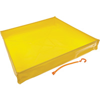 Flexible Ultra-Utility Tray&reg;, 30" L x 30" W x 4.8" H, 9.5 US gal. Spill Capacity MAS Chibougamau