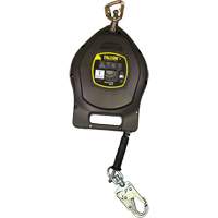 Cordage de s&eacute;curit&eacute; autor&eacute;tractable Falcon +, 50', Acier galvanis&eacute;, Pivotant MAS Chibougamau