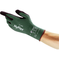 HyFlex&reg; 11-842 Sustainable Multi-Purpose Gloves, 5, Foam Nitrile Coating, 15 Gauge, Nylon Shell MAS Chibougamau