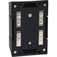 Magnetic Wall Mount Barrier with Magnetic Tape, Plastic, Magnetic Mount, 15', Black and Yellow Tape MAS Chibougamau