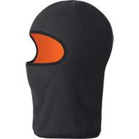 5502 Cagoule &agrave; 1 trou r&eacute;versible, Micro laine, Noir/Orange haute visibilit&eacute; MAS Chibougamau