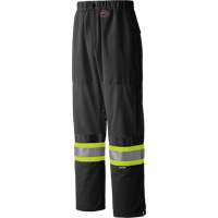6003BKP Traffic Safety Pants, Polyester, Small, Black MAS Chibougamau