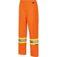 5627W Women's Waterproof Bib Pants, Polyester/Polyurethane, X-Small, High Visibility Orange MAS Chibougamau