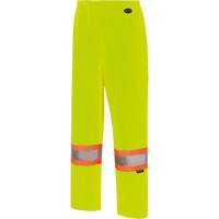 5629W Women's Waterproof Bib Pants, Polyester/Polyurethane, X-Small, High Visibility Lime-Yellow MAS Chibougamau