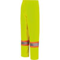 5629W Women's Waterproof Bib Pants, Polyester/Polyurethane, X-Small, High Visibility Lime-Yellow MAS Chibougamau