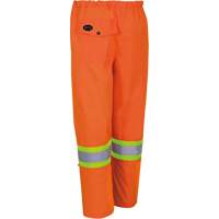 5586 450D Waterproof Safety Pants, Polyester/Polyurethane, 4X-Large, High Visibility Lime-Yellow MAS Chibougamau