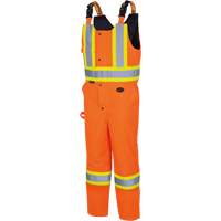 5040 Combinaisons de s&eacute;curit&eacute; matelass&eacute;e imperm&eacute;able, Polyester, Petit, Orange haute visibilit&eacute; MAS Chibougamau