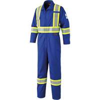 7704T Combinaison anti-arc &eacute;lectrique FR-Tech, Taille 40 (grand taille), Bleu royal, 10 cal/cm² MAS Chibougamau