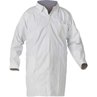 KleenGuard A40 Lab Coat, Medium, White MAS Chibougamau