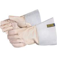 Welder's Gloves with Kevlar&reg; Sewn Out-Seams, Split Cowhide, Size 7 MAS Chibougamau