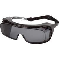 Cappture Plus Safety Goggles, Grey Lens, Anti-Fog, Closed Vent MAS Chibougamau