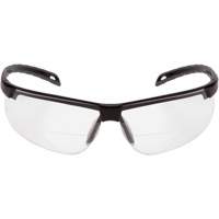 Lunettes de lecture H2MAX avec monture noire, Antibu&eacute;e, Transparent, Dioptrie 2,0 MAS Chibougamau