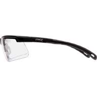 Lunettes de lecture H2MAX avec monture noire, Antibu&eacute;e, Transparent, Dioptrie 2,0 MAS Chibougamau