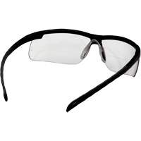 Lunettes de lecture H2MAX avec monture noire, Antibu&eacute;e, Transparent, Dioptrie 2,0 MAS Chibougamau