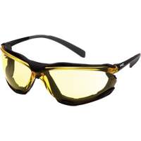 Lunettes de s&eacute;curit&eacute; Proximity, Lentille Ambr&eacute;e, Antibu&eacute;e, ANSI Z87+/R&eacute;pond ou surpasse la norme CSA Z94.3 MAS Chibougamau