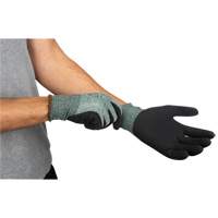 Gants &eacute;cologiques enduits &agrave; prise cr&ecirc;p&eacute;e, 8, R&ecirc;vetement Mousse de latex, Calibre 15, Enveloppe en Nylon/rPET MAS Chibougamau